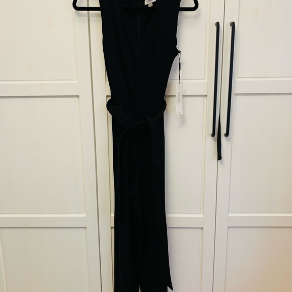 NWT Calvin Klein Sleeveless V Neck Jumpsuit 8 - Picture 10 of 10